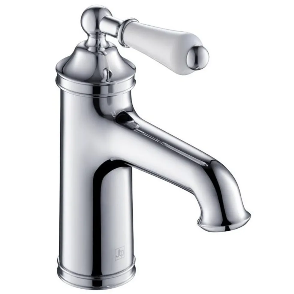 JTP Grosvenor Lever Basin Mixer Tap with Click Clack Waste