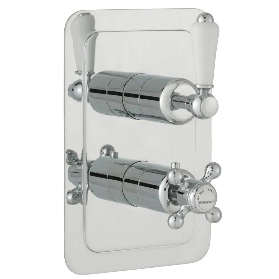 JTP Grosvenor Lever Vertical Concealed 1 Outlet Shower Valve