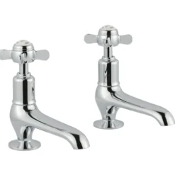 JTP Grosvenor Pinch Basin Pillar Taps