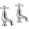 JTP Grosvenor Pinch Bath Pillar Taps