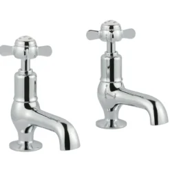 JTP Grosvenor Pinch Cloakroom Basin Pillar Taps