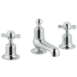 JTP Grosvenor Pinch 3 Hole Deck Mounted Bath Filler Tap