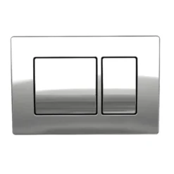 Keytec 0.87m Adjustable WC Frame with WRAS Approved Dual Flush Cistern & Push Button Option