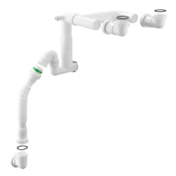 Leisure Rapid Fit 1.5 Bowl Basket Strainer Waste & Plumbing Kit