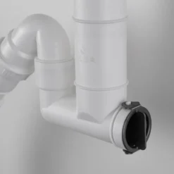 Leisure Rapid Fit 1.5 Bowl Basket Strainer Waste & Plumbing Kit