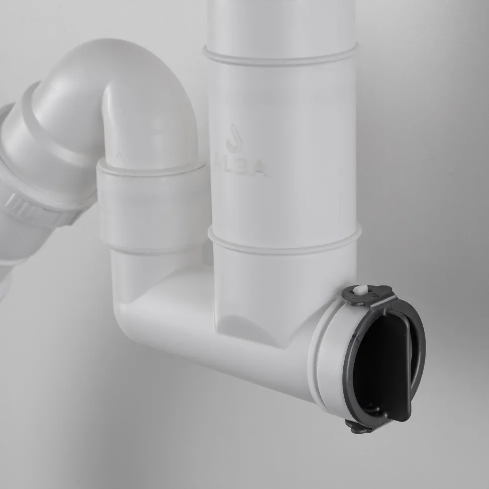 Leisure Rapid Fit 1.5 Bowl Basket Strainer Waste & Plumbing Kit