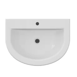Lorraine 550mm Basin & Full Pedestal