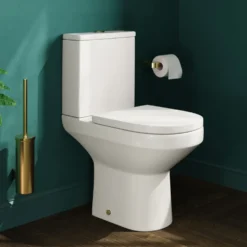 Lorraine Rimless Comfort Height Close Coupled Toilet & Soft Close Seat