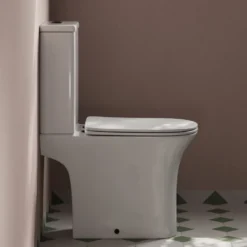 Lydia Rimless Close Coupled Toilet & Soft Close Seat