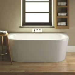 Marina Back to Wall Bath & Panel - 1700 x 750mm