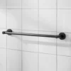 Miller Bond Matt Black Towel Rail - 498mm