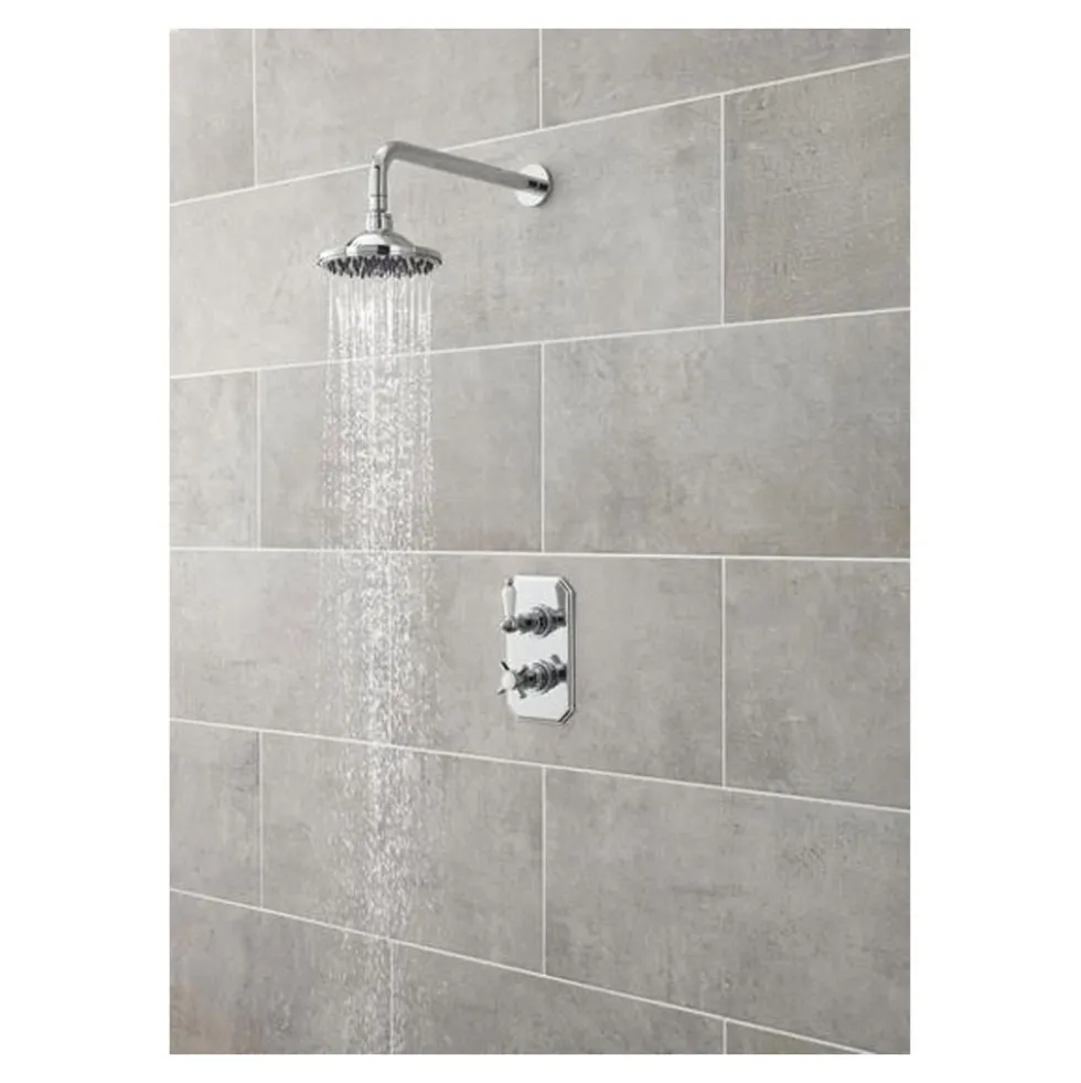 nuie Edwardian 1 Outlet WRAS Approved Concealed Thermostatic Shower Valve