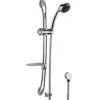 nuie Luxury Curved Slider Rail Kit with Outlet Elbow & Multi-Function Handset
