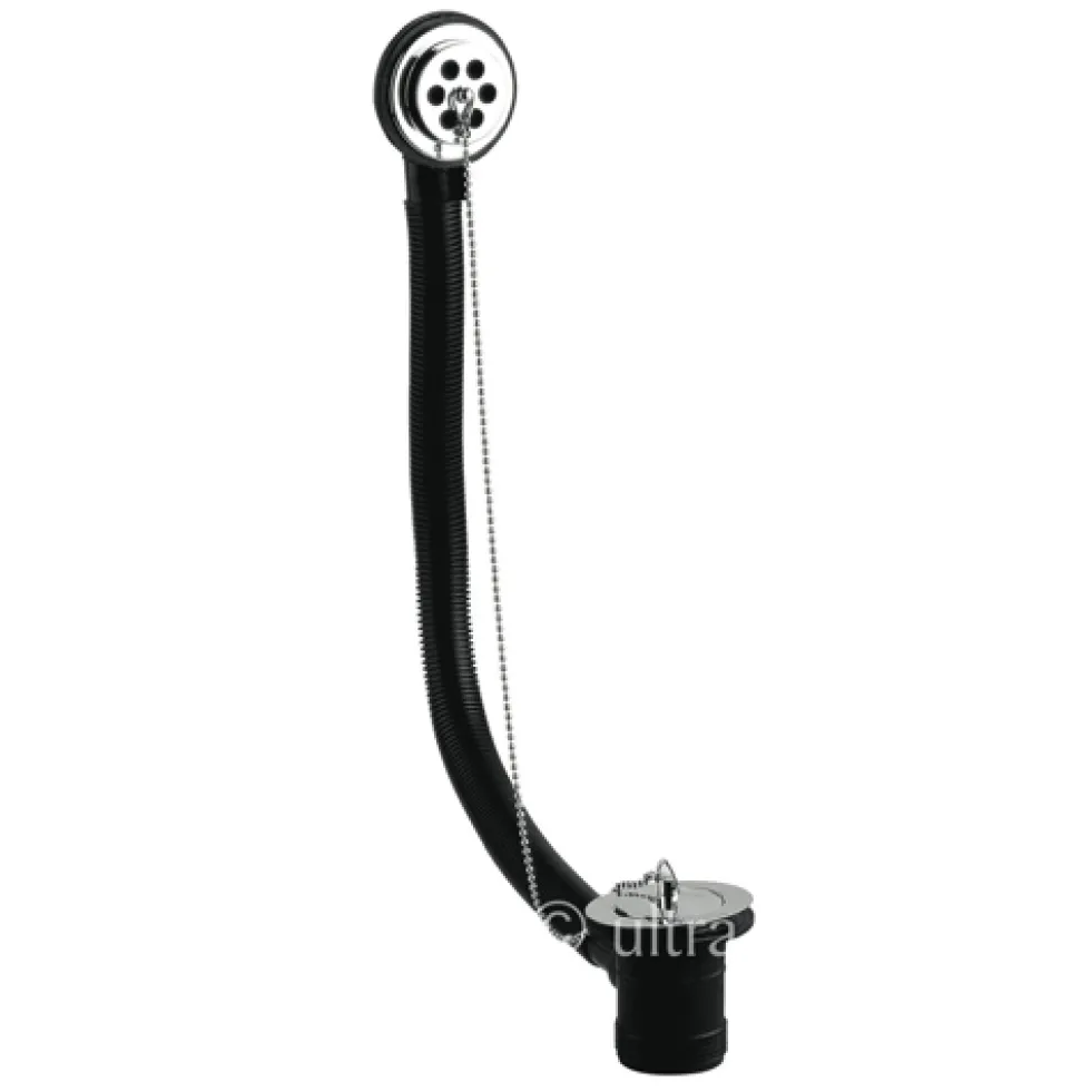 nuie Plug & Chain Bath Waste with Overflow