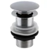 nuie Push Button Basin Waste Unslotted