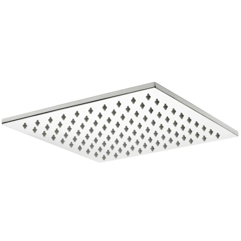 nuie Square Fixed Shower Head - 300 x 300mm
