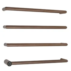 OBI Round Bar Heated Dry Electric Towel Rail