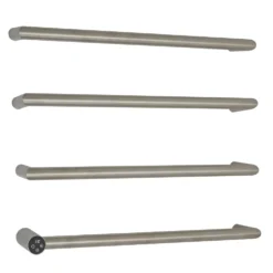 OBI Round Bar Heated Dry Electric Towel Rail