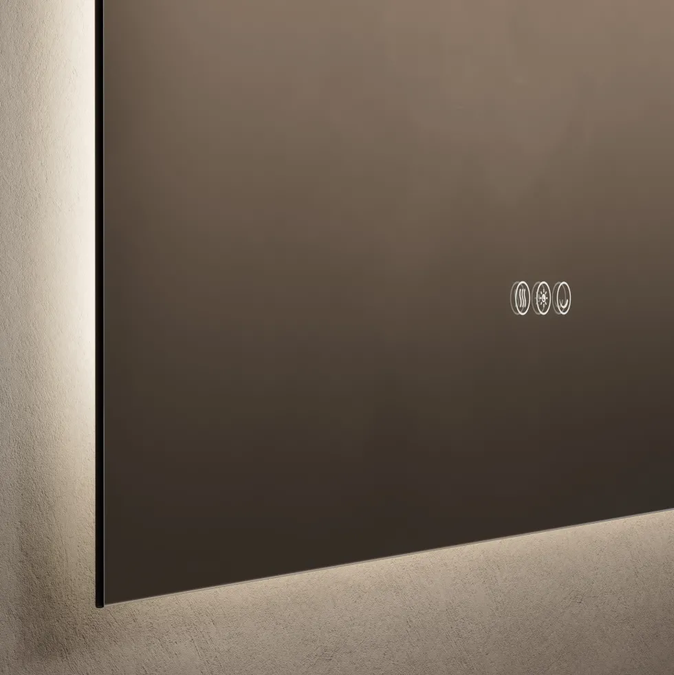 Origins Living Claris Arched LED Illuminated Mirror with Demister Pad & Colour Change Lights