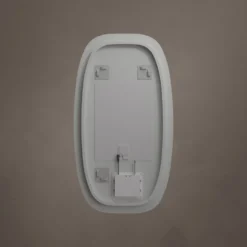 Origins Living Claris Barrel LED Illuminated Mirror with Demister Pad & Colour Change Lights - 500 x 900mm