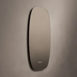 Origins Living Claris Barrel LED Illuminated Mirror with Demister Pad & Colour Change Lights - 500 x 900mm