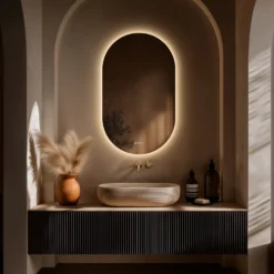 Origins Living Claris Capsule LED Illuminated Mirror with Demister Pad