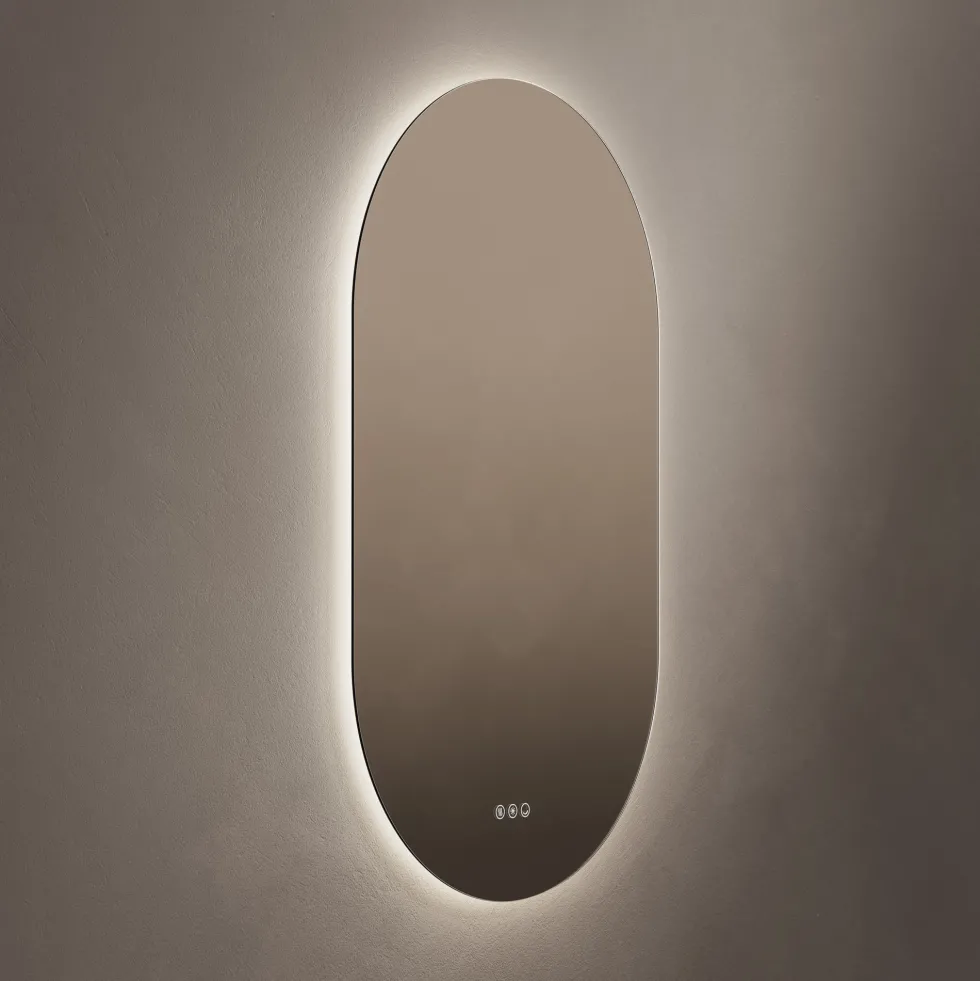 Origins Living Claris Capsule LED Illuminated Mirror with Demister Pad