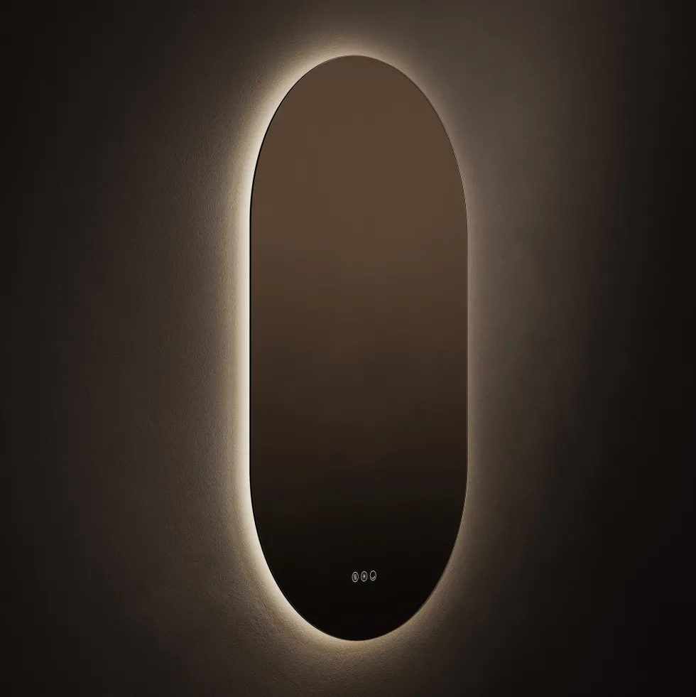 Origins Living Claris Capsule LED Illuminated Mirror with Demister Pad