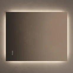 Origins Living Claris Rectangular LED Illuminated Mirror with Demister Pad & Colour Change Lights