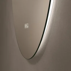 Origins Living Claris Round LED Illuminated Mirror with Demister Pad & Colour Change Lights