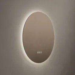 Origins Living Claris Round LED Illuminated Mirror with Demister Pad & Colour Change Lights