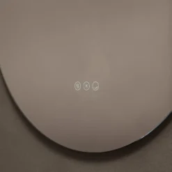 Origins Living Claris Round LED Illuminated Mirror with Demister Pad & Colour Change Lights