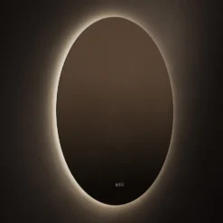 Origins Living Claris Round LED Illuminated Mirror with Demister Pad & Colour Change Lights