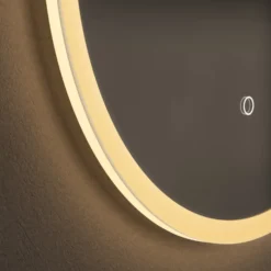 Origins Living Cleo Capsule LED Illuminated Mirror with Demister Pad - 500 x 800mm