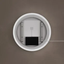 Origins Living Cleo Round LED Illuminated Mirror with Demister Pad - 600mm