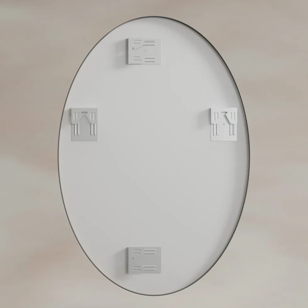 Origins Living Delphine Oval Mirror - 550 x 800mm