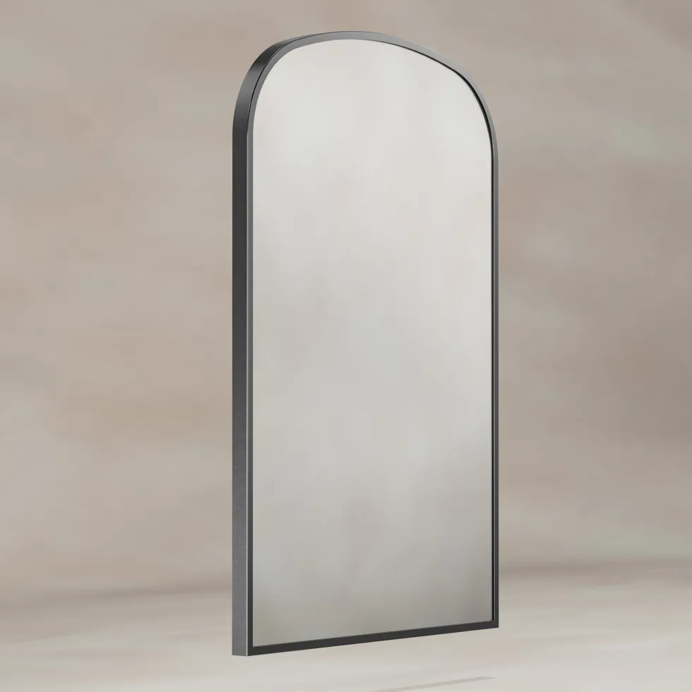 Origins Living Delphine Overmantle Arched Mirror - 600 x 900mm