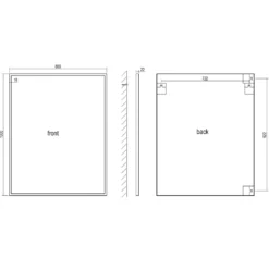Origins Living Docklands Rectangular Mirror