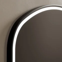 Origins Living Lomax Light Overmantle Arch LED Illuminated Mirror with Demister Pad - 1200 × 750mm