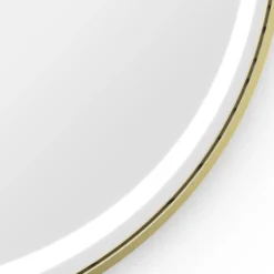 Origins Living Lomax Light Round Illuminated LED Mirror with Demister Pad - 700mm