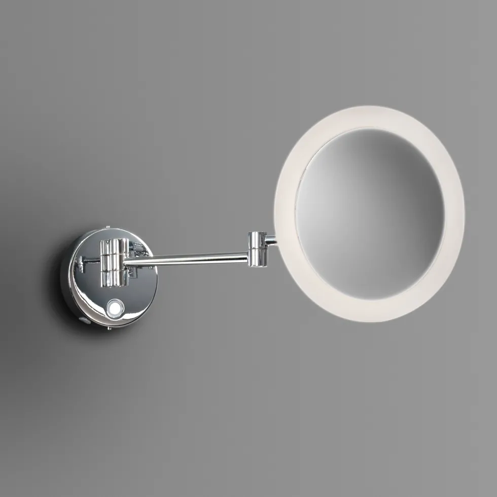 Origins Living Sloane Round LED Illuminated Magnifying Mirror - 215mm