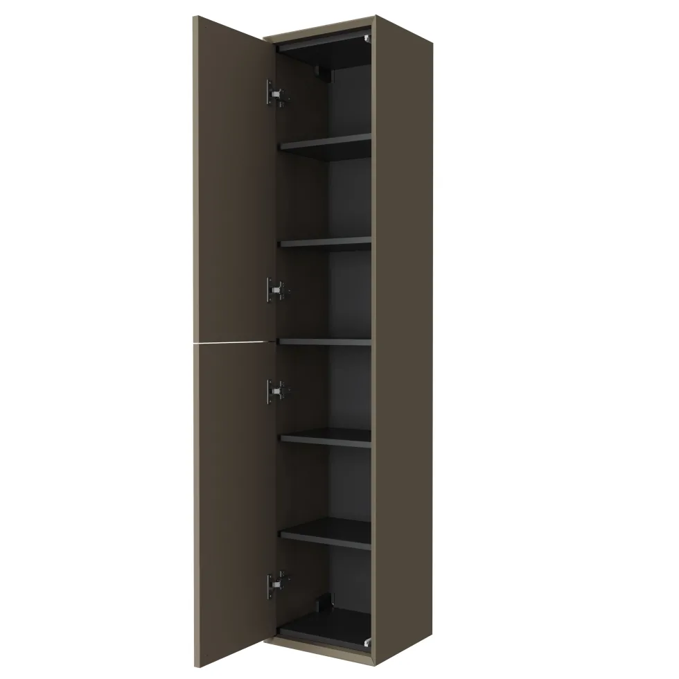 Oslo 1600mm Tall Wall Mounted Storage Unit