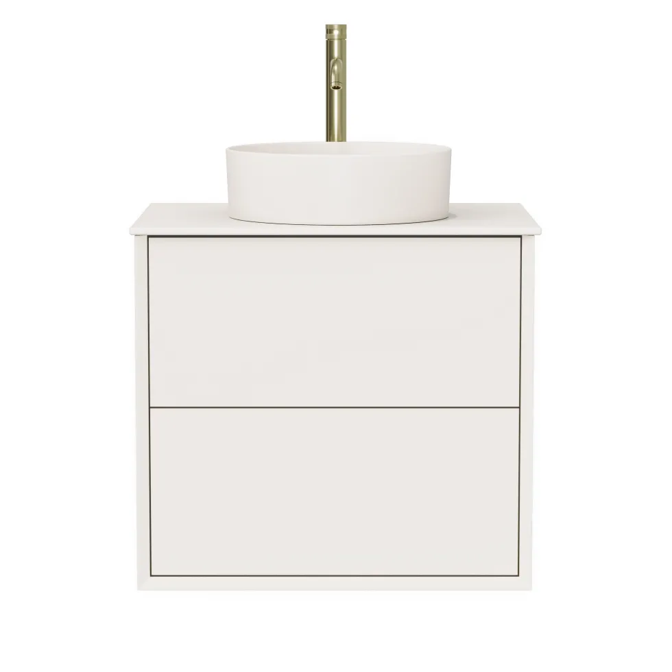 Oslo 600mm Wall Mounted Vanity Unit & Sintered Stone Countertop