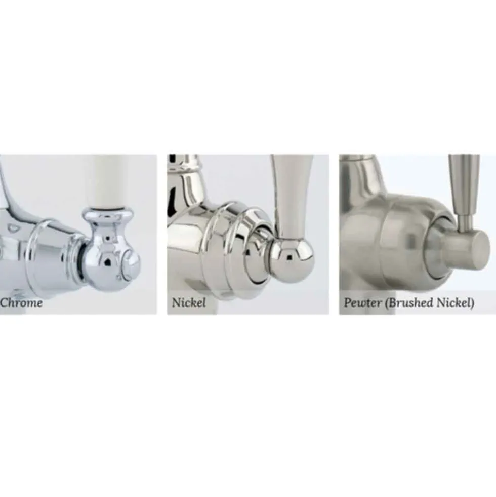 Perrin & Rowe Phoenician Twin Crosshead Monobloc Mixer with Swivel Spout