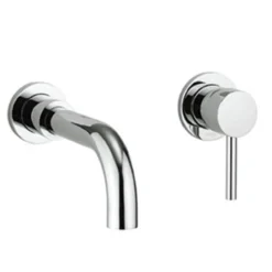 Proflow Fusion 2 Hole Wall Mounted Basin Tap