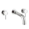 Proflow 3 Hole Fusion Wall Mounted Bath Tap
