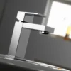 Pura Bloque Single Lever Basin Mixer with Clicker Waste