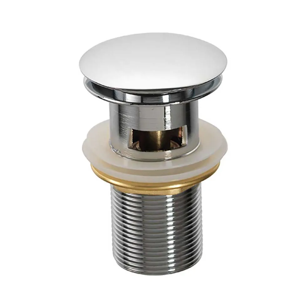 Pura Bloque Single Lever Basin Mixer with Clicker Waste