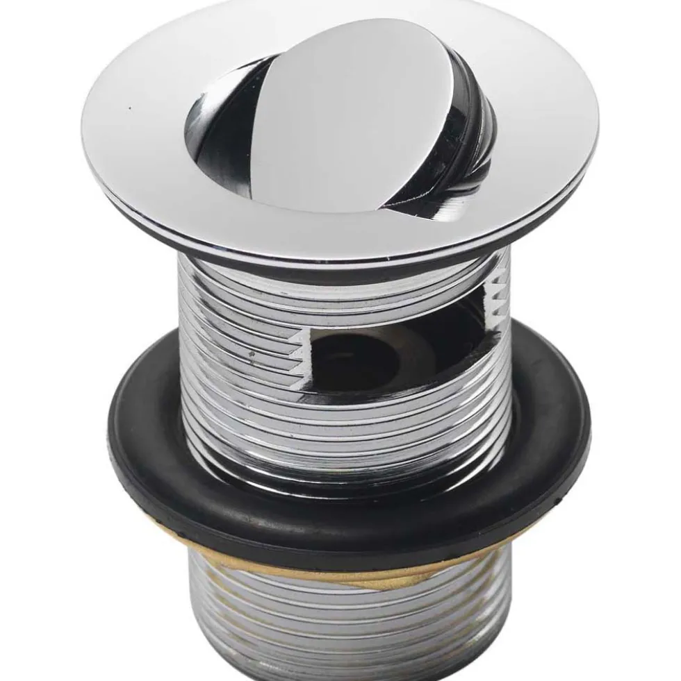 Pura Slotted Basin Flip Top Waste