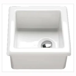 RAK Laboratory Sink 2 Single Bowl White Ceramic Sink - 330 x 330mm